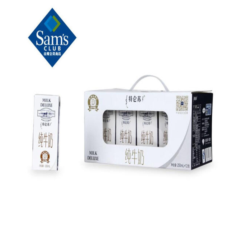 家用早餐食用纯牛奶 250ml