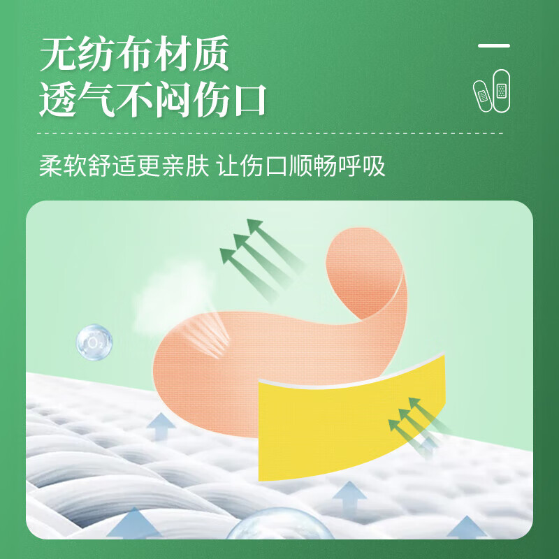 云南白药 创可贴 伤口贴 100片/盒高清大图