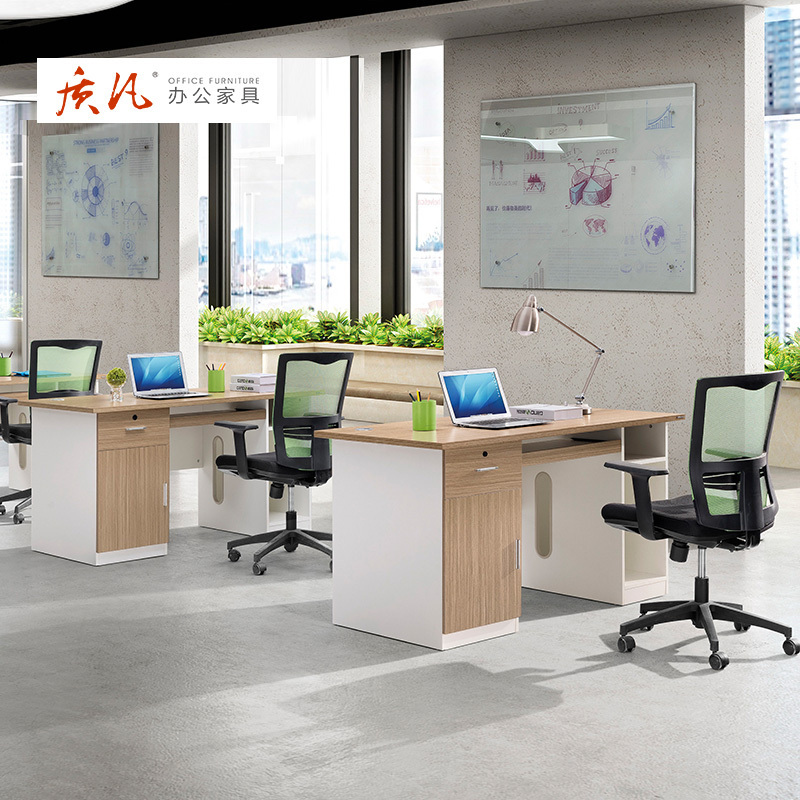 质凡简约现代职员桌办公桌电脑桌员工桌台式老板桌单人