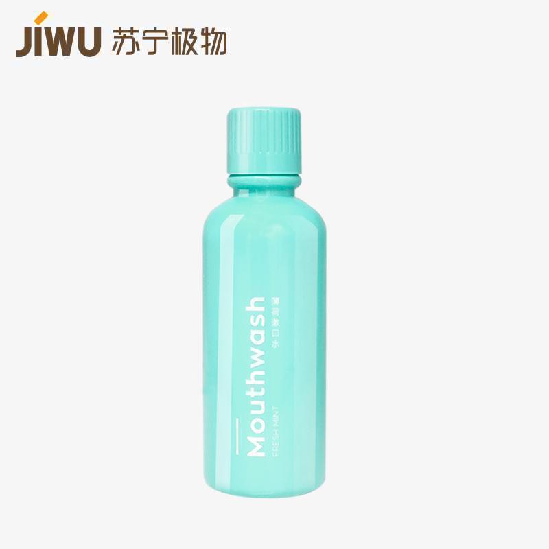 苏宁极物益生菌清新薄荷漱口水500ml 清新口气除口臭去牙结石 不含酒精办公家用成人通用款漱口水