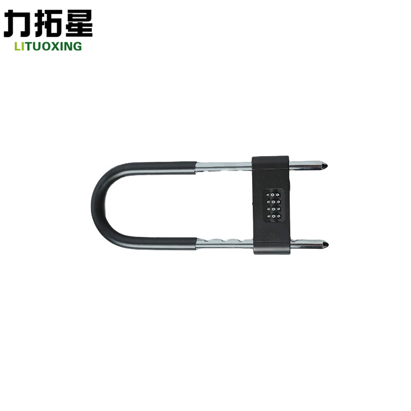 力拓星 U型密码挂锁 中款280mm 把高清大图