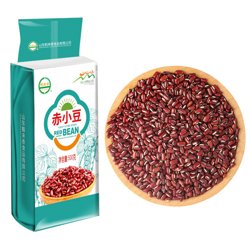 鹤来香 赤小豆500g真空包装红豆薏米茶原料五谷杂粮 赤小豆500g*2