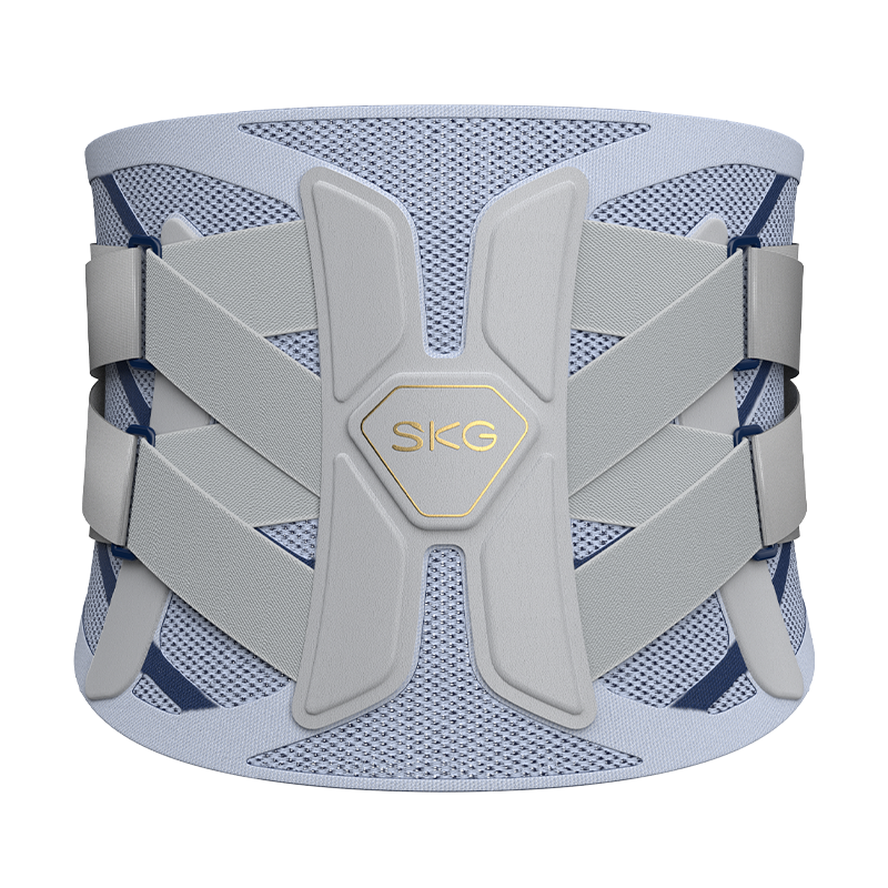 SKG 腰椎固定器 腰肌劳损腰部支撑 Z1系列1代 浅灰色 L码 / 个