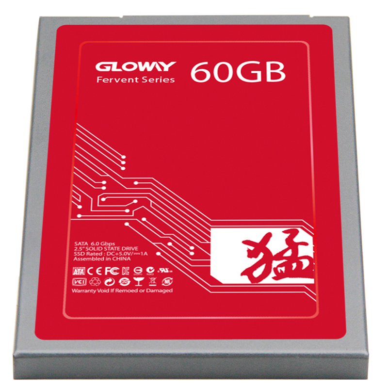 光威(Gloway) 猛将系列 60GB SATA接口 台式组装机笔记本电脑SSD固态硬盘