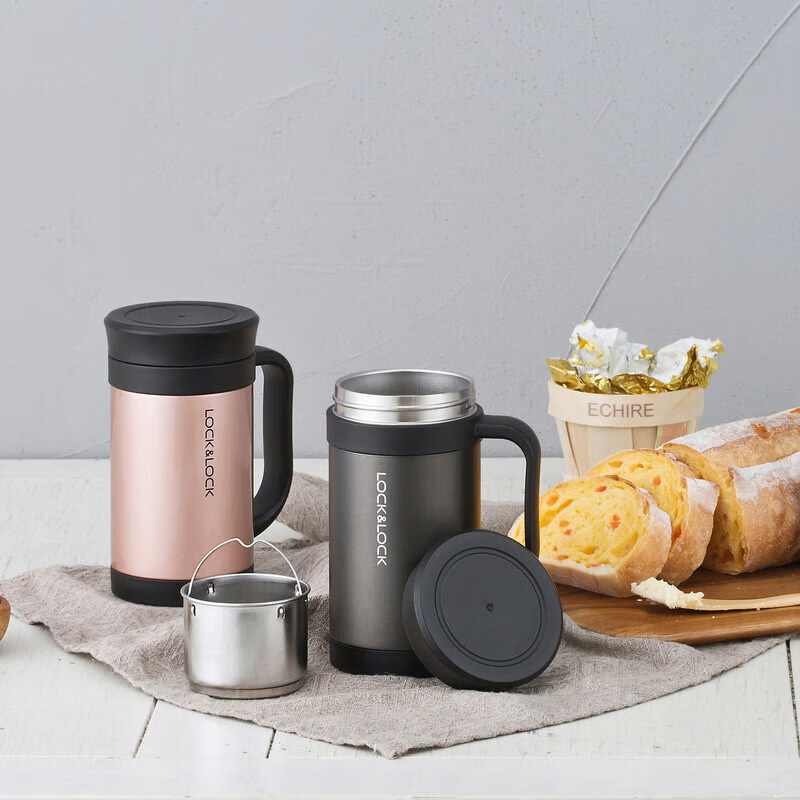 乐扣乐扣保温杯400mL不锈钢真空水杯LHC4030(随机发货)