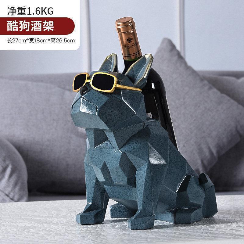 美帮汇创意红酒架酒柜装饰品摆件北欧现代简约客厅电视柜家居欧式小摆设高清大图