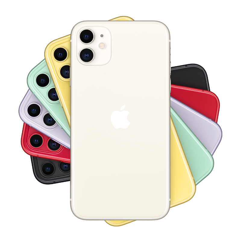 iPhone 11 64G 白色 移动联通电信4G全网通手机高清大图