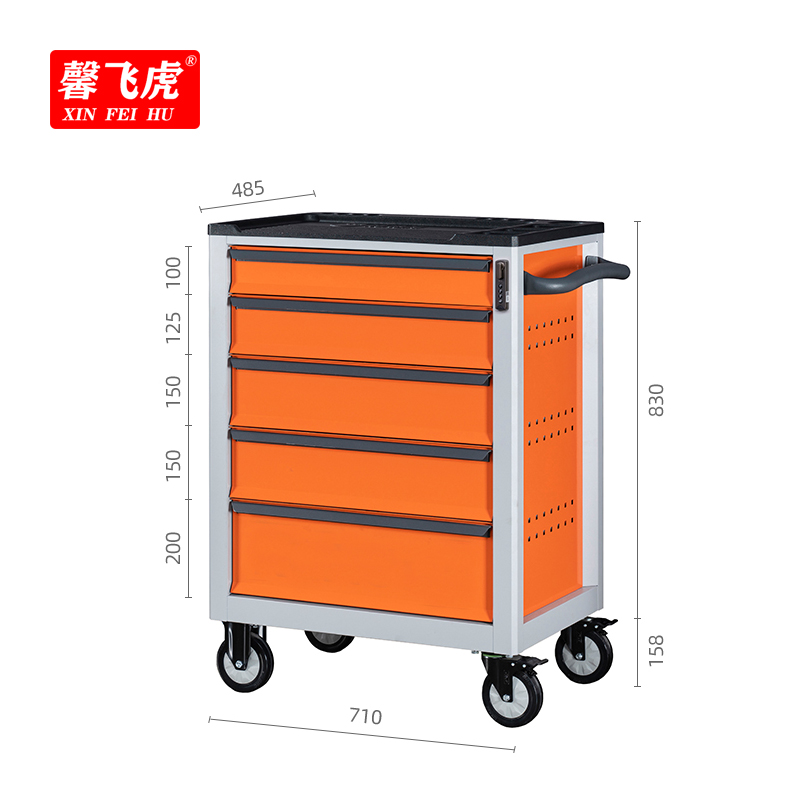 馨飞虎工具车工具柜5抽/个高清大图
