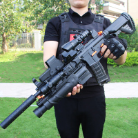 星域传奇 和平精英满配手自一体m416黄金龙骨皮肤水弹抢男孩电动连发玩具枪