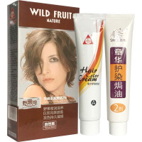 章华染发膏 天峰发维雅彩色护发170ml*2染发焗油染发剂 葡萄红色