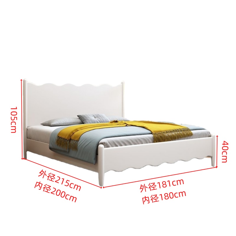 抚樽 实 木床高清大图