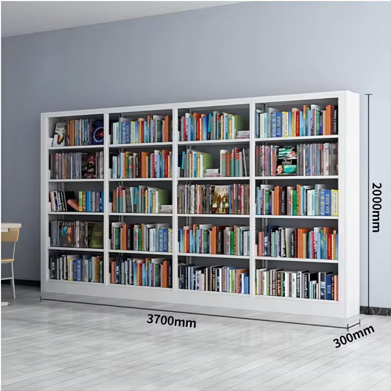 SJ2 钢制单双面书架/书柜/档案架 1000*300*2000mm高清大图