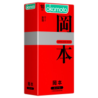 冈本激薄避孕套超薄男用安全套SKIN10片装 进口产品 SKIN激薄10只0.03套子夫妻房事情趣计生用品