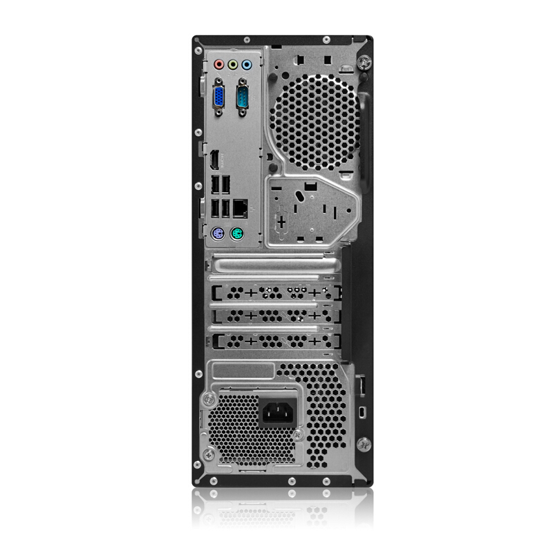 联想 启天M415商用办公台式电脑 套机I5-7500/4G/1T/1G/WIN10 23英寸