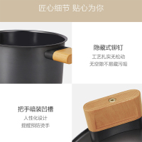 圈厨汤锅不粘锅家用高汤炖锅拉面锅 电磁炉闷烧煮锅油炸锅CM-TC01小米生态链