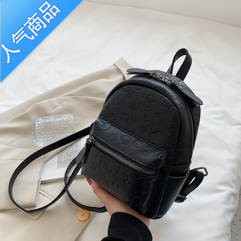封后小包包女包夏季百搭2021新款潮时尚女双肩包休闲轻便旅行包小背包旅行包男女高清大图