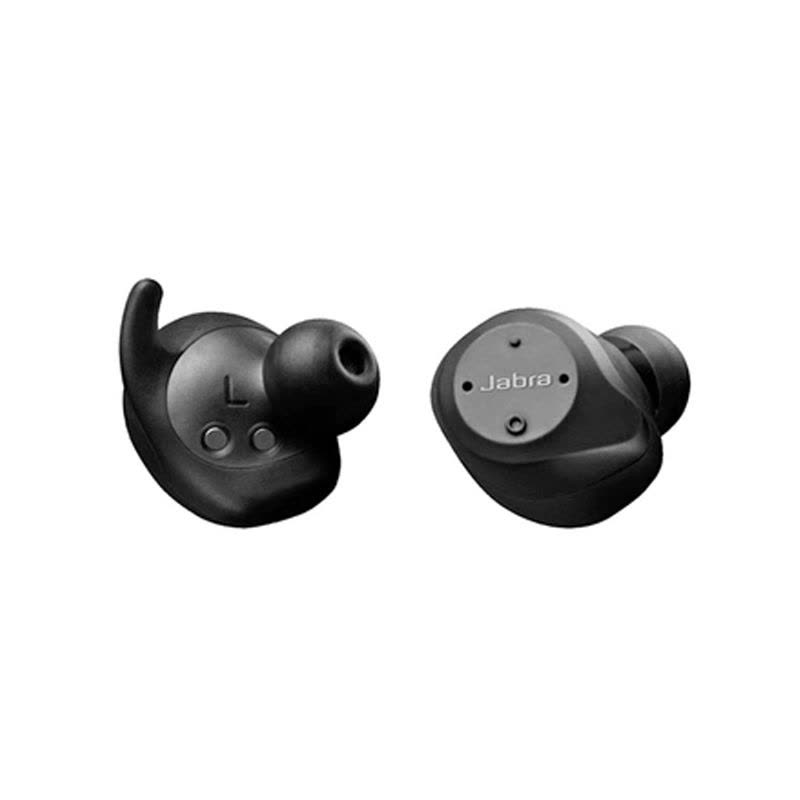 Jabra/捷波朗 ELITE Sport臻跃心率蓝牙耳机耳塞运动升级版IP67防水防尘心率监控迷你超小耳机耳麦 黑色图片