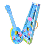 Peppapig /Buddyfun 小猪佩奇 贝芬乐 儿童玩具尤克里里 可弹奏 吉他 中号3-9岁宝宝可用