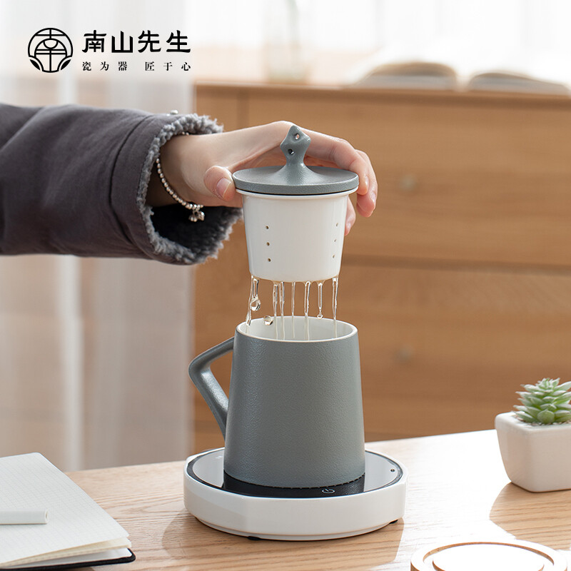 南山先生太湖石泡茶杯高清大图