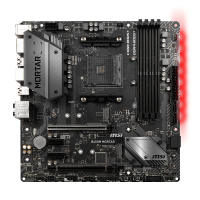 微星(MSI) B450M MORTAR迫击炮 电脑台式机主板 电竞游戏主板