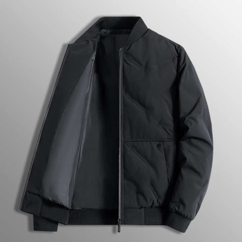 南极人羽绒服男士冬季潮流加厚保暖外穿防风立领外套灰鸭绒上衣服