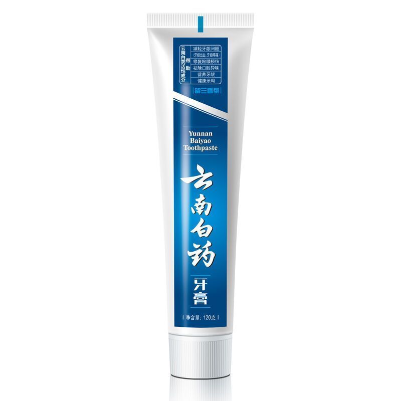 云南白药(YUNNAN BAIYAO)牙膏 留兰香型 120g/支