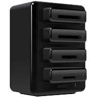 雷克沙(Lexar)四槽 USB 3.0 读卡器和存储盘枢纽