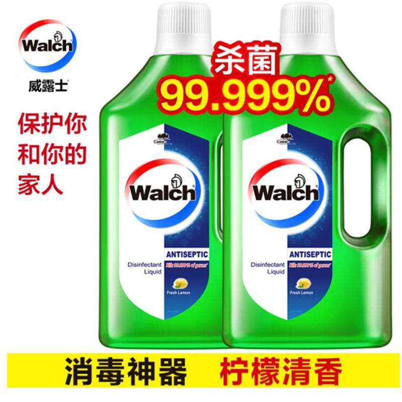 威露士衣物家居消毒液1L*2+威露士新加坡液柠檬清新1L