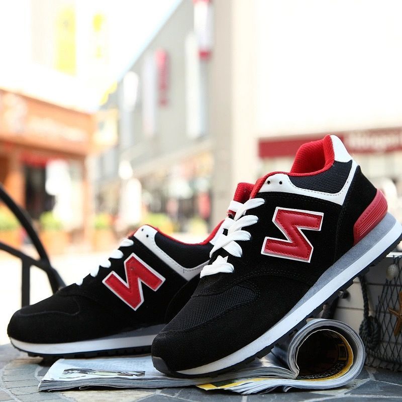 秋季新款鞋子男韩版潮流百搭n字鞋运动鞋透气防臭男士低帮休闲鞋c02