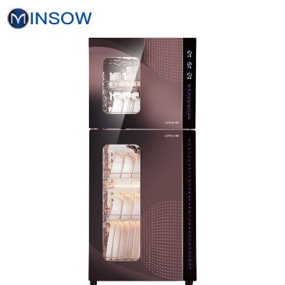 铭首(Minsow) ZTP-168R大容量消毒柜二星级 商用家用消毒柜立式 臭氧+125℃高温+远红外消毒 消毒碗柜