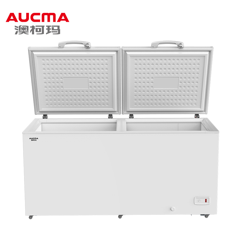 澳柯玛(AUCMA)商用卧式茶叶大容量冰柜 冷藏冷冻转换顶盖门 批发雪糕冷柜低温-26℃ BC/BD-630SNA