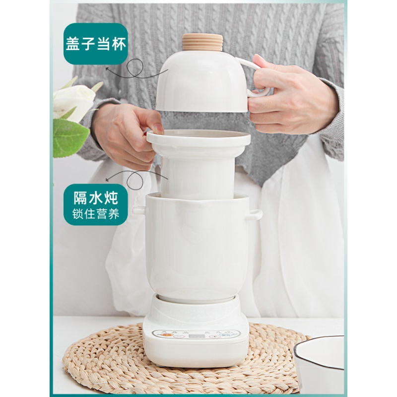 纳丽雅(naliya)电炖盅燕窝隔水炖小型杯电炖锅