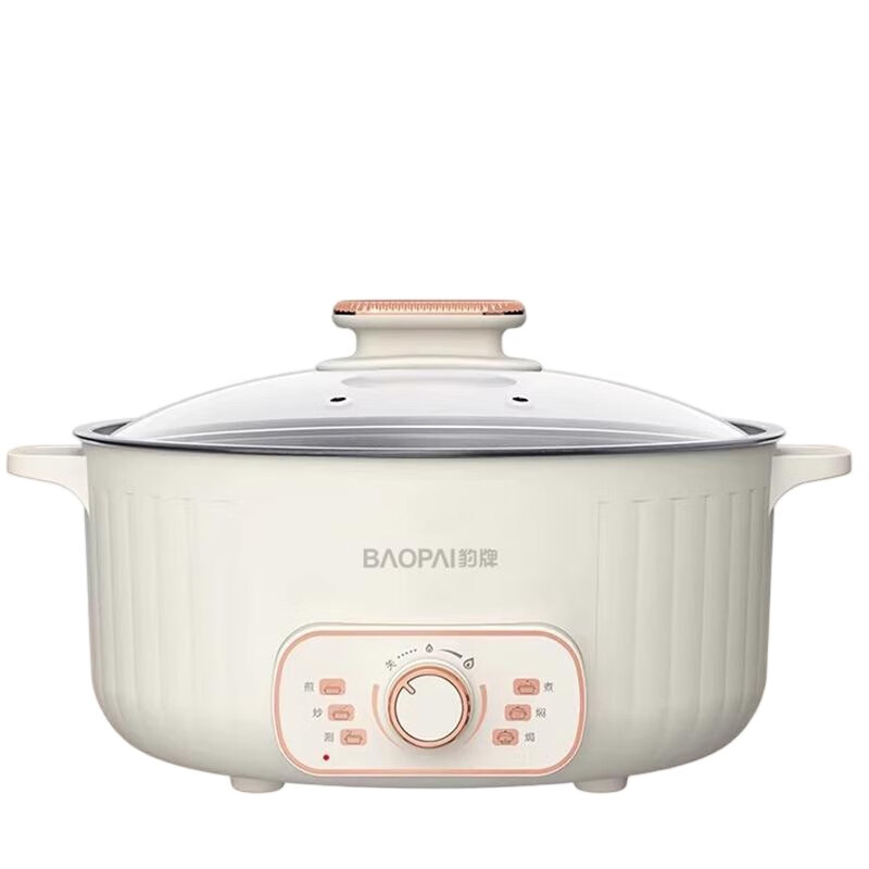 豹牌 BP-WD755 多功能电火锅 6L 白色
