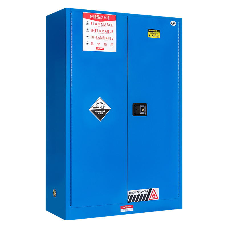 臻远zyaqg-b45工业安全柜防爆柜化学品实验柜可燃液体存储柜 45加仑蓝色高清大图