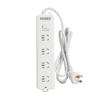 SAICKG SCC8-6860 四位5孔 1.8M 2500W 插排（单位：个）白