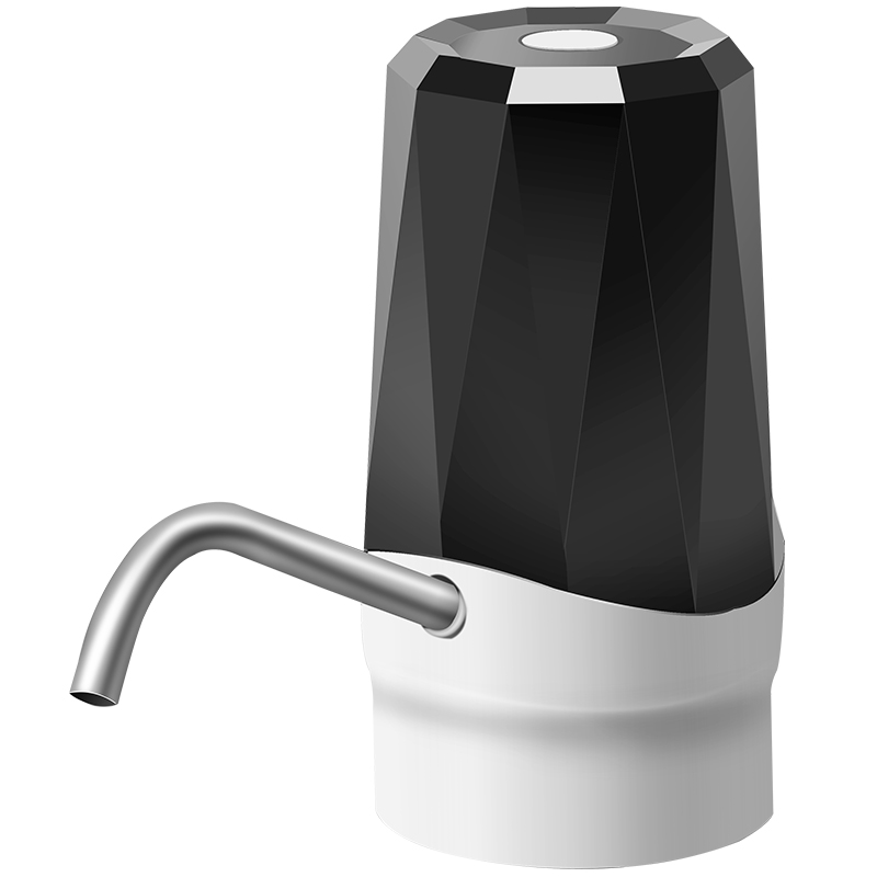 拜杰(Baijie)家用自动上水器 桶装水抽水器 饮水桶取水器饮水机 纯净水桶吸水器矿泉水桶电动压水器 A6黑色高清大图
