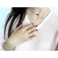 表白小红心 深田恭子同款925银镀金甜美爱心项链锁骨链送女朋友老婆生日礼物送女朋友七夕情人节礼物
