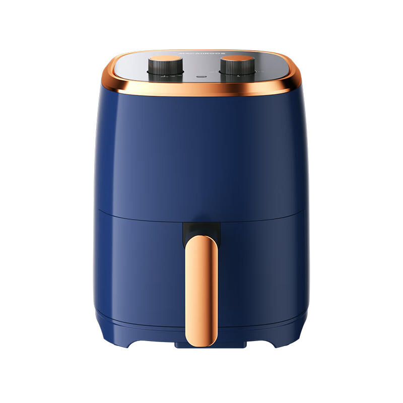 迈卡罗 MC-KL466 空气炸锅 4.5L家用煎烤机 轻音运作蒸气嫩炸 双旋钮控温调时