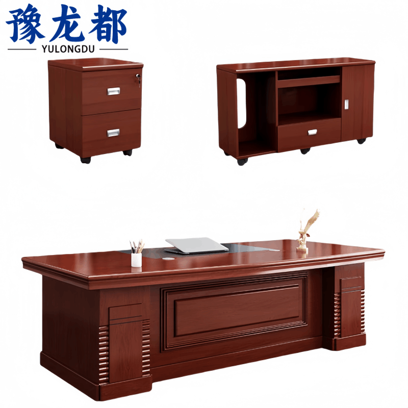 豫龙都班台2.2m套图片