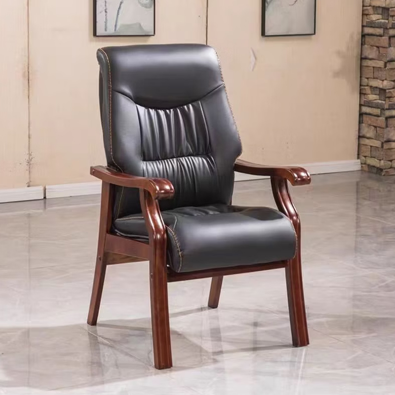 麦添 实木会议椅 MY085 把高清大图