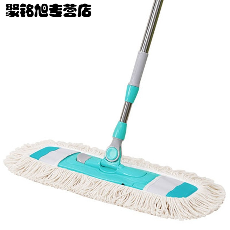 加长设计大号平板拖把木地板棉线地拖平拖大码平板拖布尘推瓷砖大面积清洁时尚创意清洁用品清洁工具拖把及拖把头