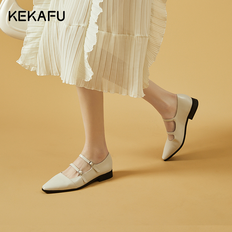 珂卡芙(kekafu)女士尖头单鞋12301252报价_参数_图片_视频_怎么样