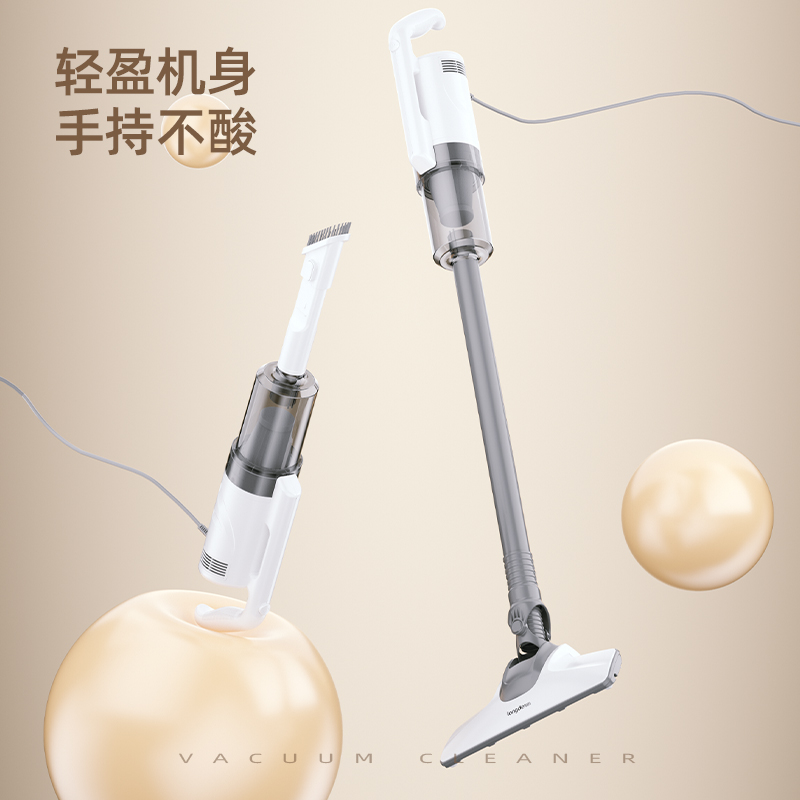 龙的--推杆手持 两用吸尘器 家用有线手持推杆除尘机 宠物吸尘器车载清洁机LD-XC040A高清大图