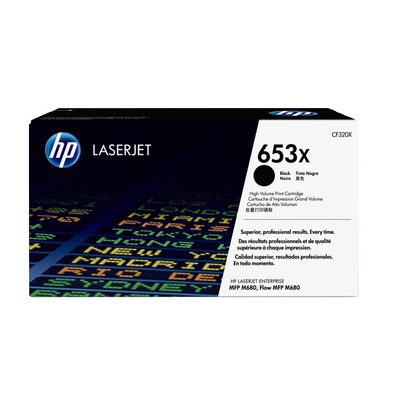 惠普(HP)CF320X 大容量黑色硒鼓 653X(适用M680dn M680f M680z)高清大图