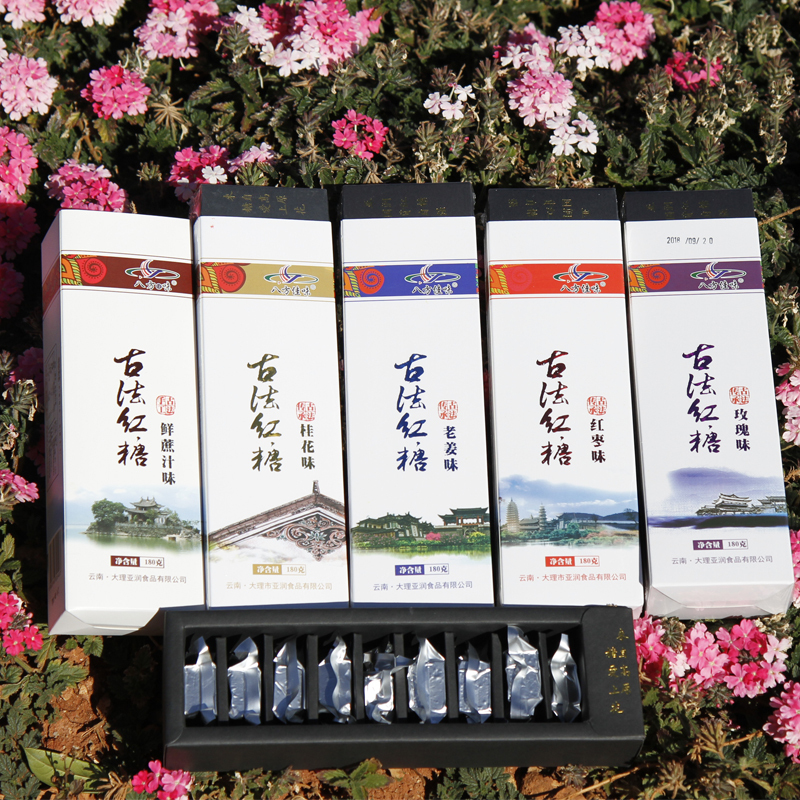 八方味古法红糖180g/盒 鲜蔗汁味