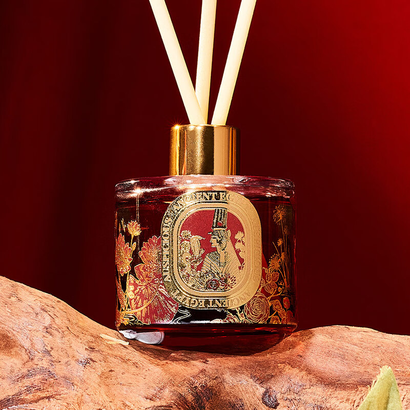 大英博物馆灵蛇献瑞香氛蜡烛无火香薰—鎏金琥珀高清大图