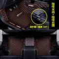 适用于马自达阿特兹昂克赛拉cx4cx5cx30星骋6专用3全包围脚垫汽车 【包_槛双层款】咖啡+咖啡丝圈*送外置_槛条【4个】