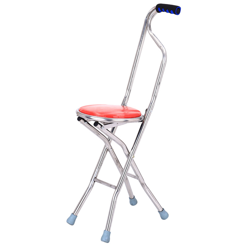 老人拐杖椅凳四脚助行器走路辅助器残疾人扶手架脑梗康复训练器材