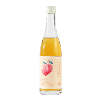 [新品]塔牌米酒鲜米吟桃子味320ml瓶装糯米酒米露低度女士甜酒