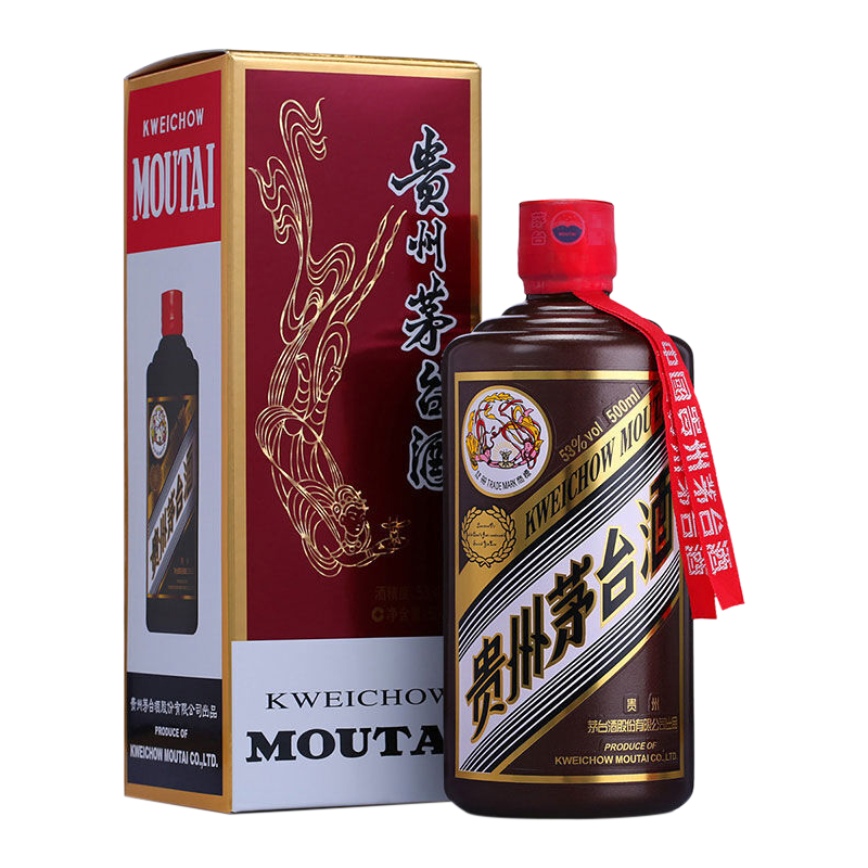 贵州茅台酒中国龙酱香型白酒53度500ml1瓶2018年
